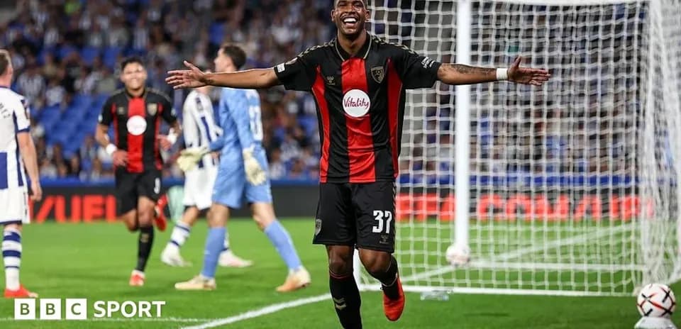 Player celebrating after scoring a goal in match