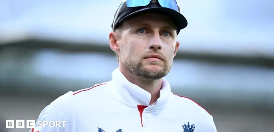 Cricketer wearing England kit and sunglasses