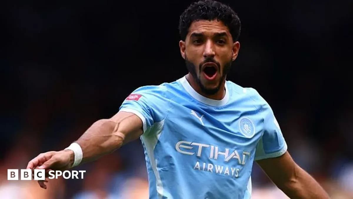 Player celebrating during a Manchester City match