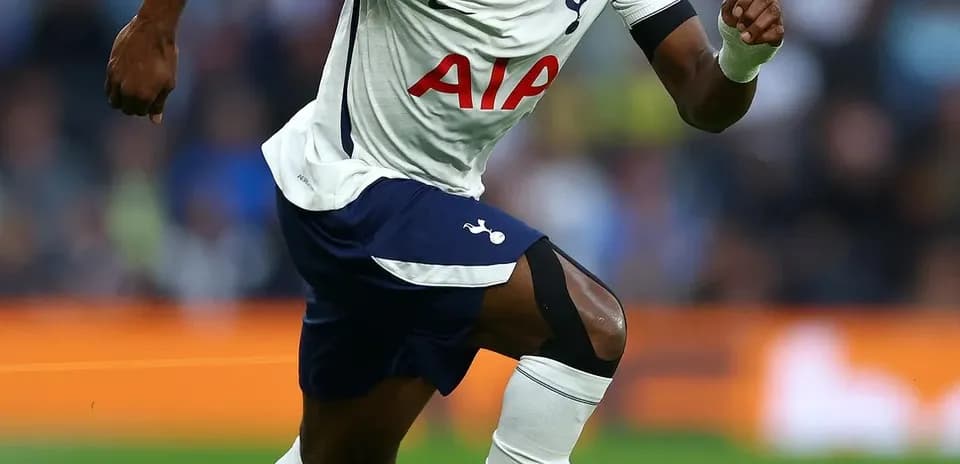 Player sprinting on the field during a match
