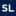 SL logo on a blue background
