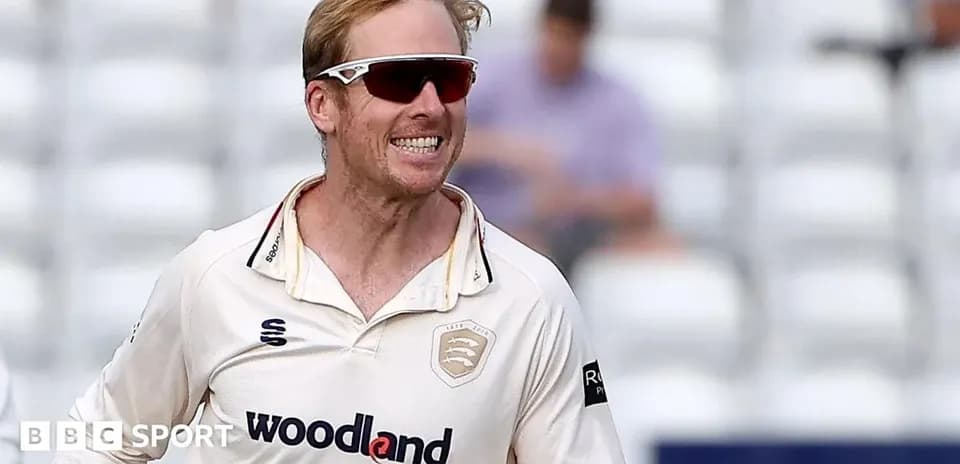 Cricketer celebrating during a match