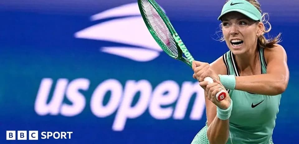 Player preparing to hit a backhand during match
