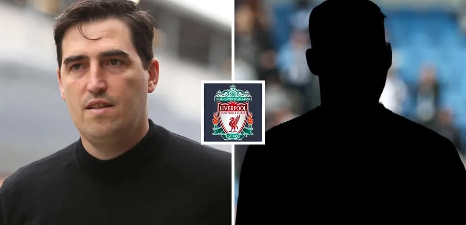Liverpool badge with two silhouettes on either side