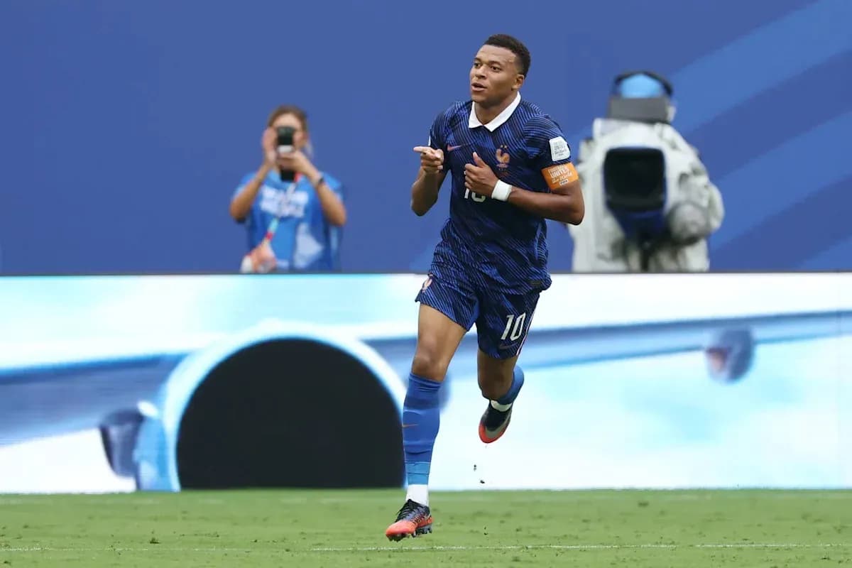 Player celebrating after scoring a goal during match