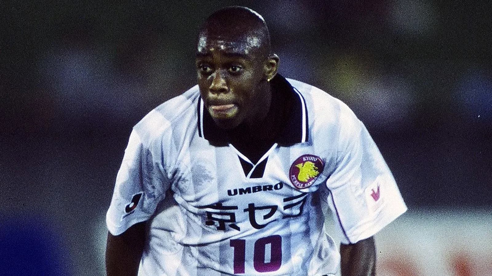 Player in action wearing number 10 jersey