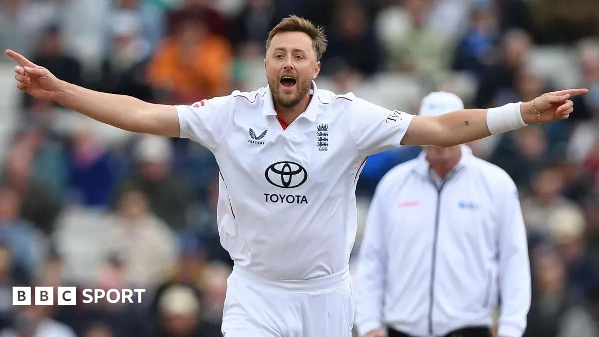 Bowler celebrating a wicket during cricket match