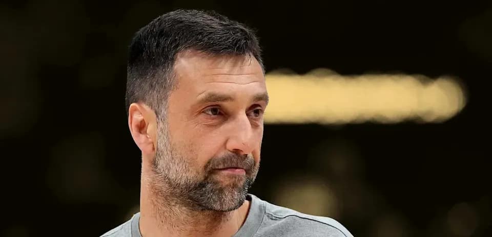 Coach observing during basketball practice session