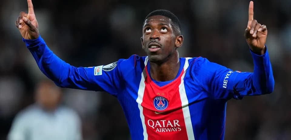 Player celebrating a goal with raised finger