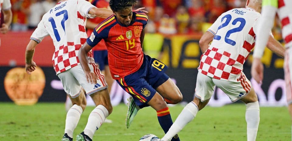 Lamine Yamal Shines with Perfect Performance as Spain Thrash Croatia 4-1 in Nations League