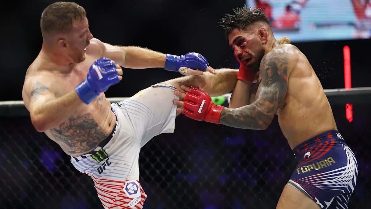 Justin Gaethje Stands Up for Ilia Topuria After UFC Freedom 250 Bout