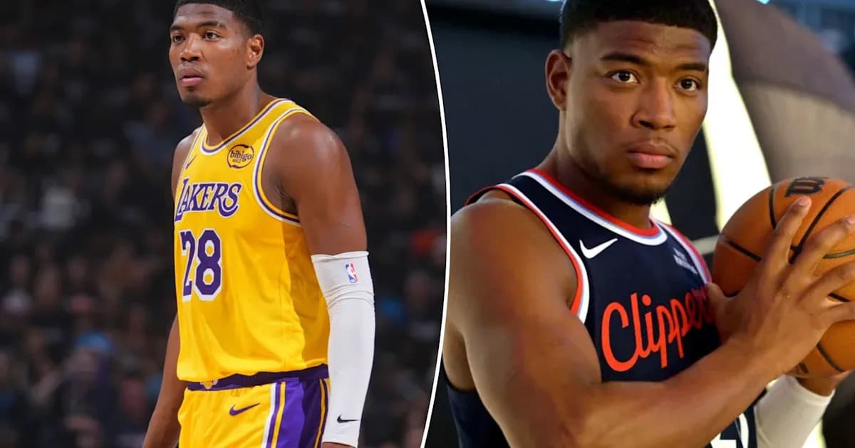 Rui Hachimura Swaps Lakers Jersey for Clippers Gear in Bold Fan Exchange