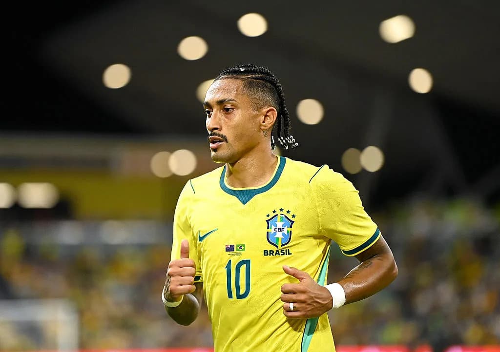 Raphinha Leads Brazil's Attack with Seven Changes Against Australia