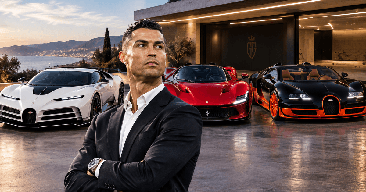 Cristiano Ronaldo's Top 5 Most Expensive Cars in His Exclusive Collection