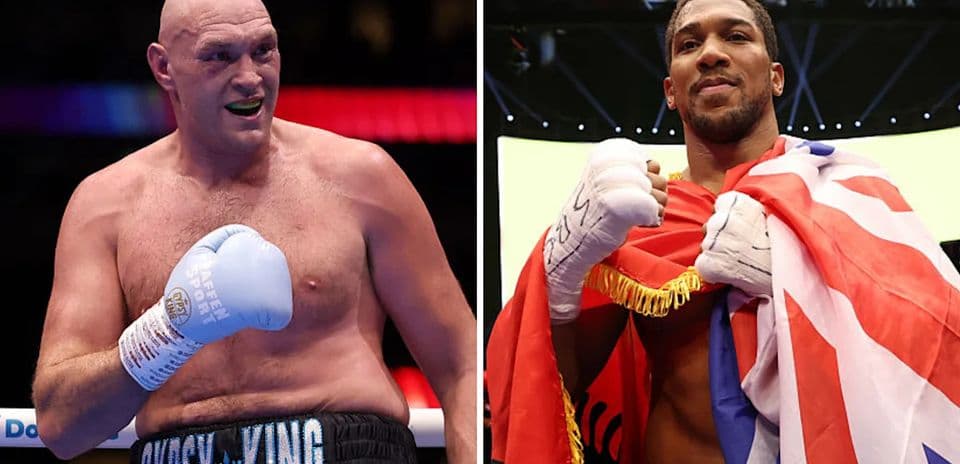 Anthony Joshua vs Tyson Fury Set for December 11 at Cardiff's Principality Stadium