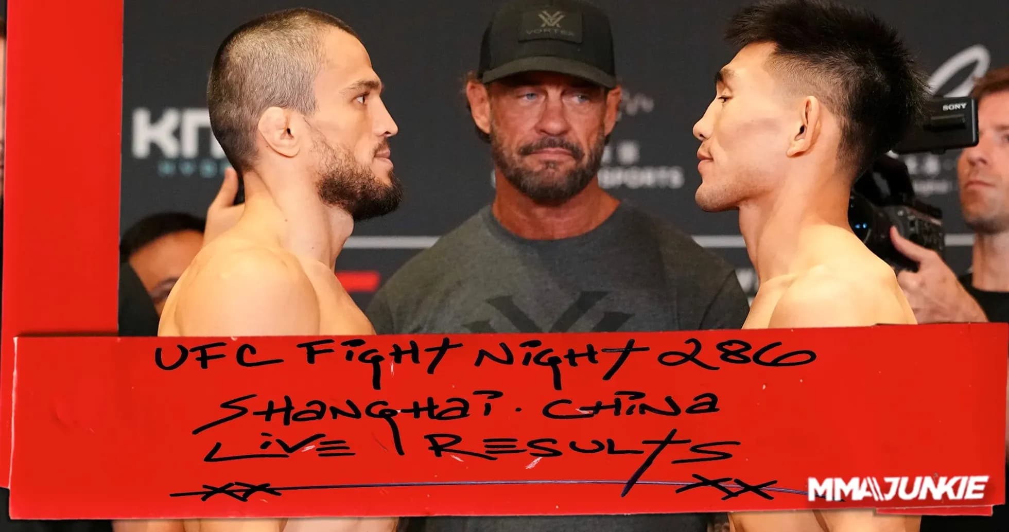 Fighters facing off at UFC Fight Night 286 weigh-in Fighters facing off at UFC Fight Night 286 weigh-in