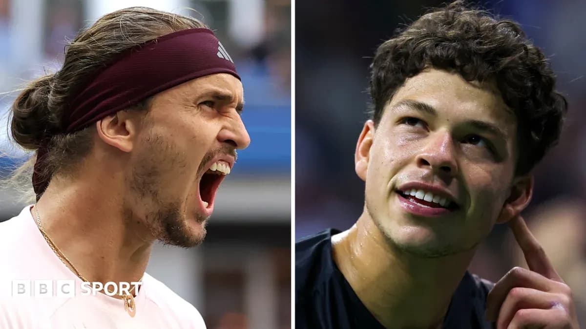 Two tennis players during match reactions Two tennis players during match reactions