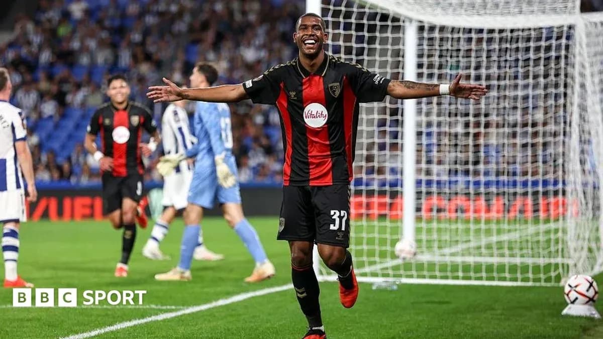 Player celebrating after scoring a goal in match Player celebrating after scoring a goal in match