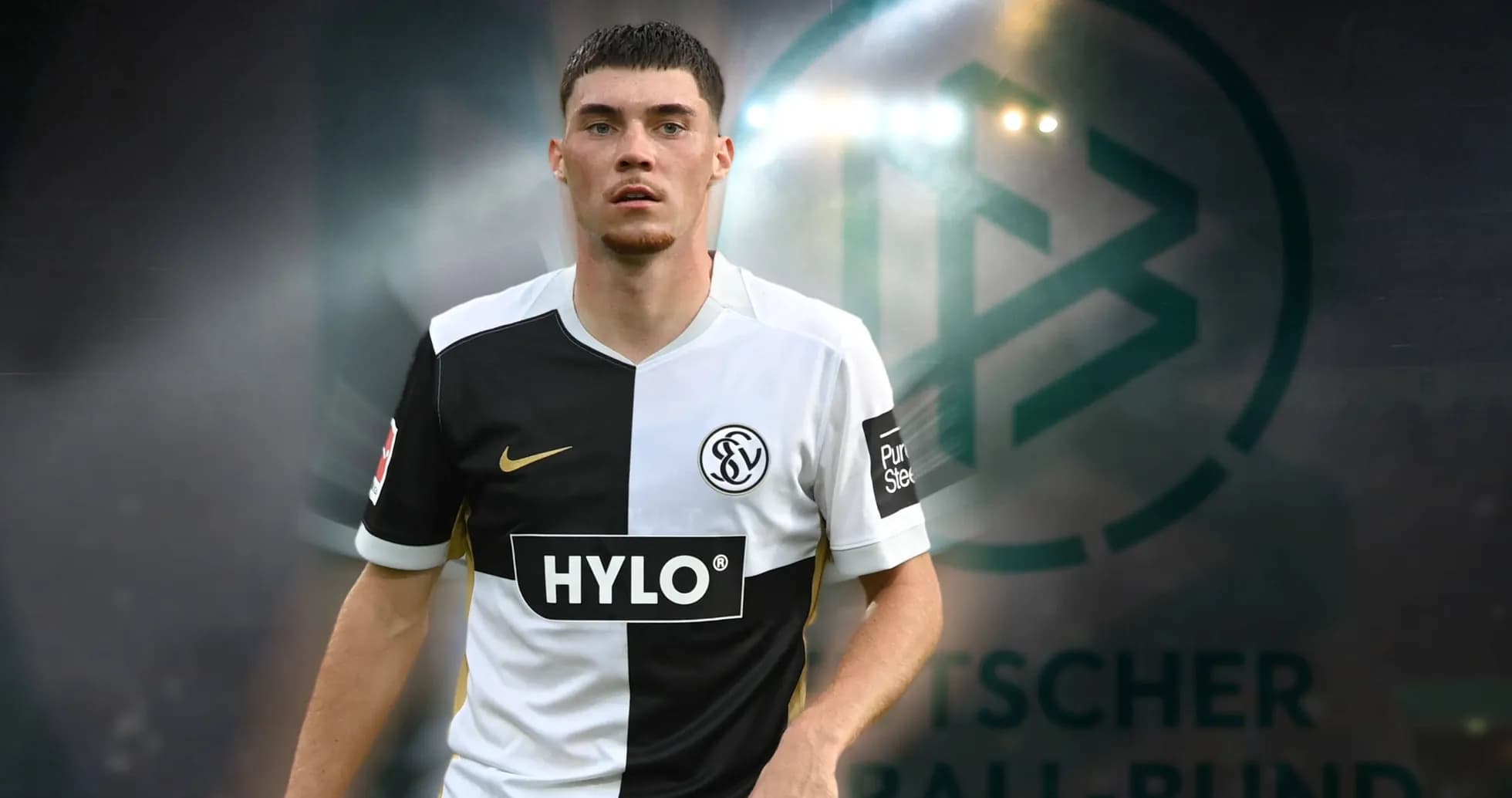 Player in black and white jersey on the field Player in black and white jersey on the field