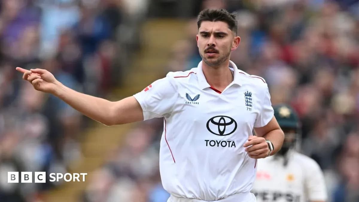 Cricketer gesturing during a Test match Cricketer gesturing during a Test match