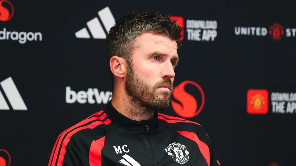 Manager speaking at Manchester United press conference Manager speaking at Manchester United press conference