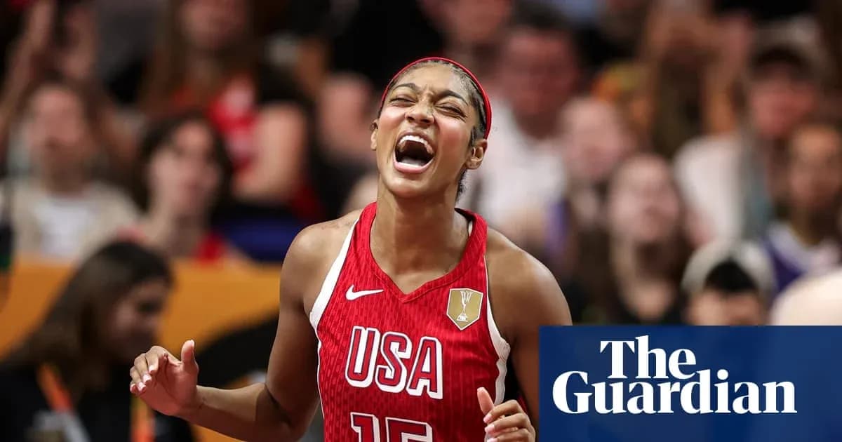 Player celebrating during basketball game for USA Player celebrating during basketball game for USA