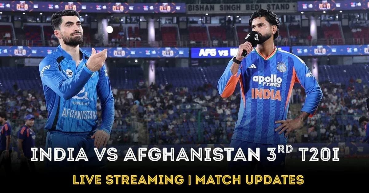 Players from India and Afghanistan at T20I match presentation Players from India and Afghanistan at T20I match presentation
