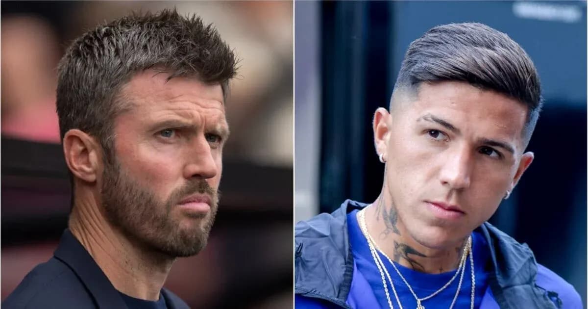 Two men with short hair, one serious, one focused Two men with short hair, one serious, one focused