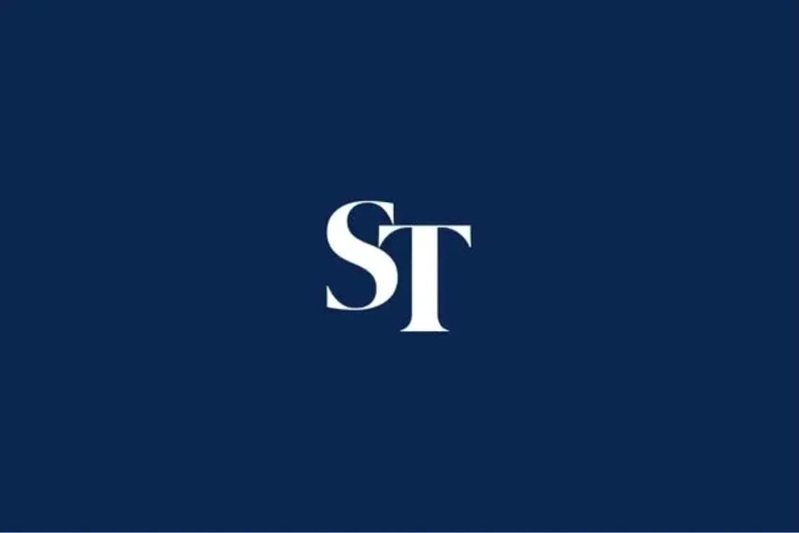 Logo featuring letters S and T on dark background Logo featuring letters S and T on dark background