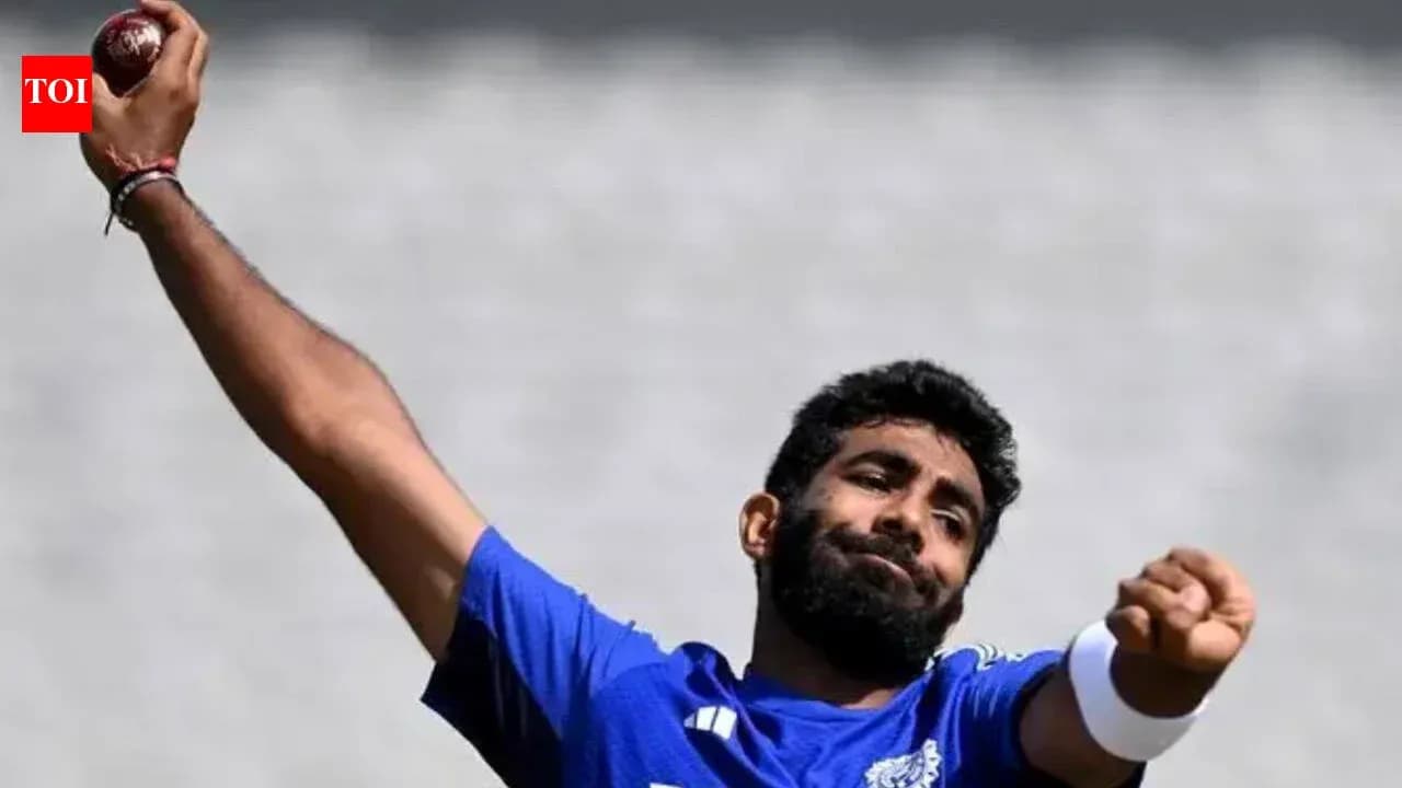 Cricketer bowling during a practice session Cricketer bowling during a practice session
