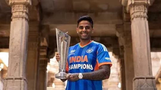 Player holding trophy in traditional stone architecture Player holding trophy in traditional stone architecture