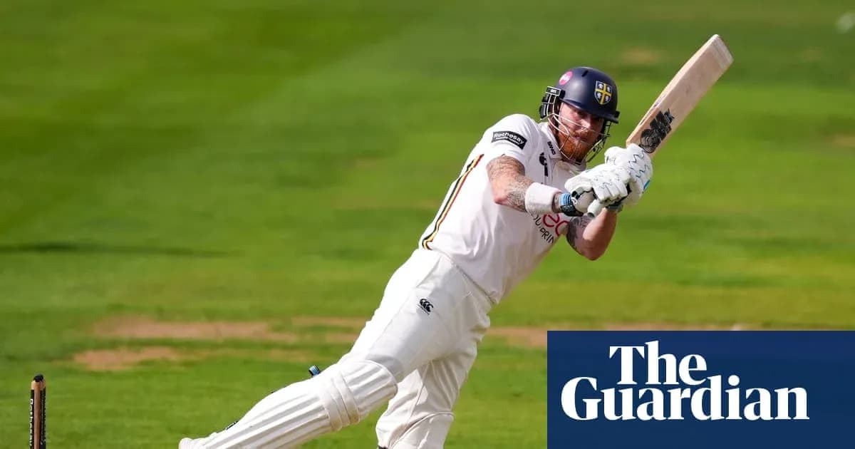 Batsman playing a shot during cricket match Batsman playing a shot during cricket match