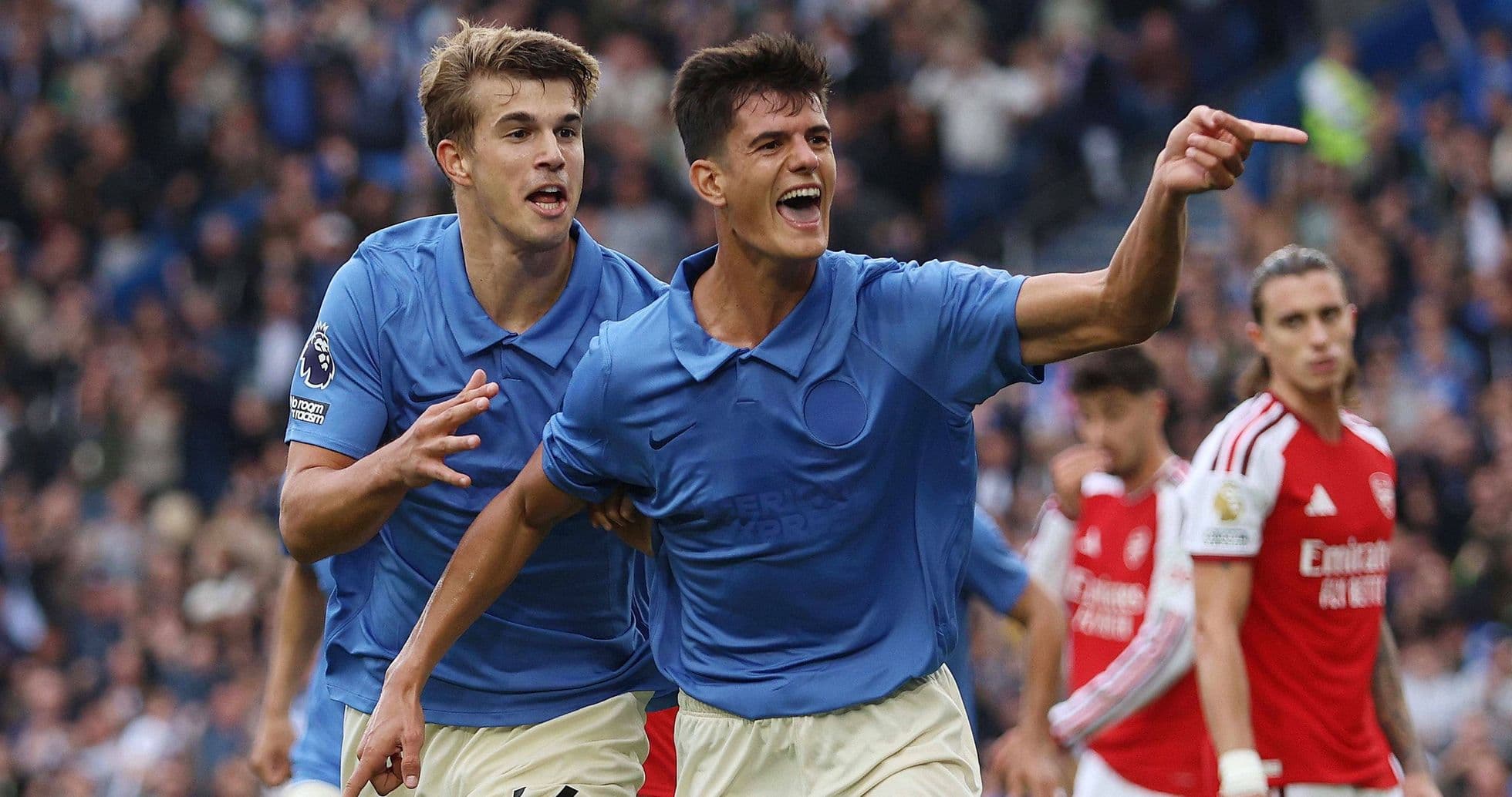 Chema Andres Relives Stunning Debut Goal as Brighton Thrash Arsenal 3-0 Chema Andres Relives Stunning Debut Goal as Brighton Thrash Arsenal 3-0