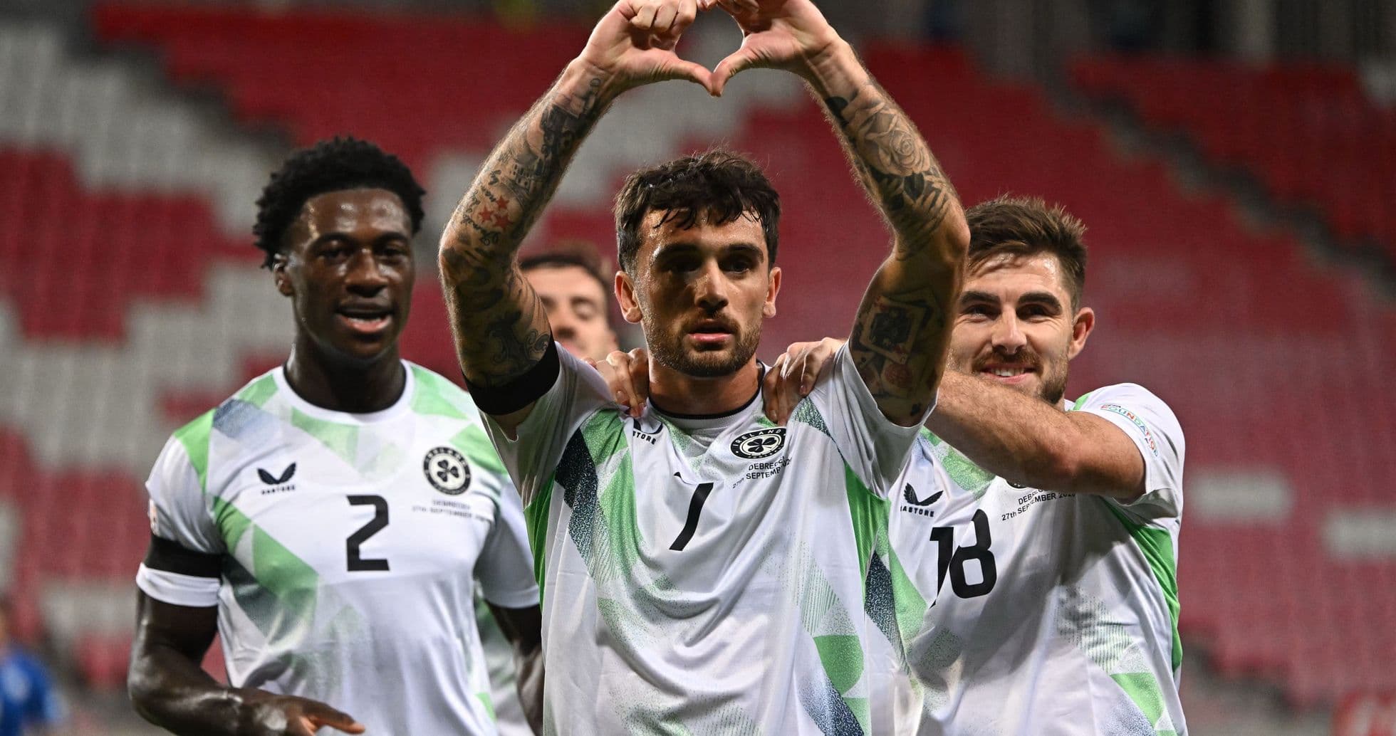 Republic of Ireland Wins 3-0 Against Israel Amid Political Protests in Nations League Republic of Ireland Wins 3-0 Against Israel Amid Political Protests in Nations League